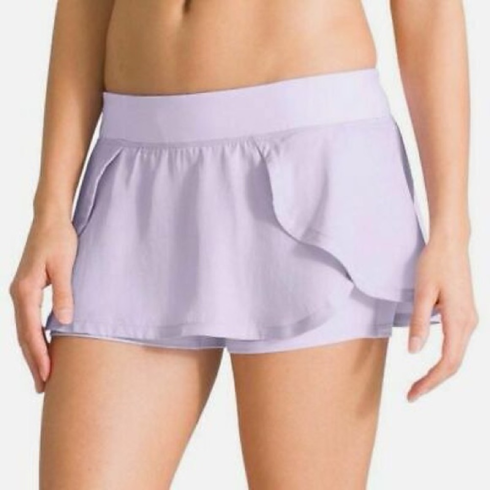 ATHLETA Lilac Flutter Skort, M
